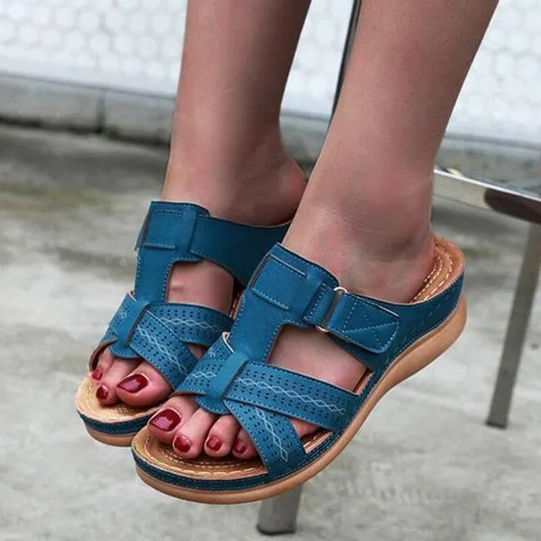[#1 Trending 2024] PREMIUM Comfy Open Toe Orthopedic Sandals